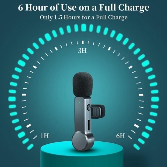 Wireless Lavalier Microphone Set for iPhone - Picture 6 of 11